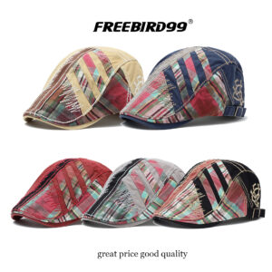 Flat Cap Newsboy Hat For Men and Women