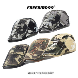 Flat Cap Camouflage Newsboy Ivy Irish Hat #12490
