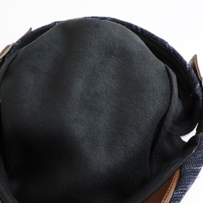 Newsboy Hat With Fleece Plain Flat Cap #15060 - Image 7