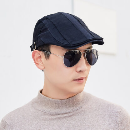 Flat Cap Duckbill Hat Newsboy Ivy Irish Cap #13628 - Image 2