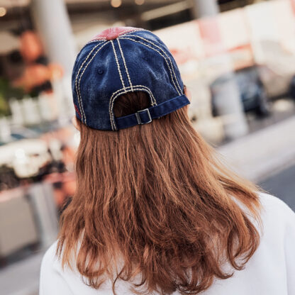 Baseball Cap Adjustable Embroidered Cotton Hat #9910 - Image 3