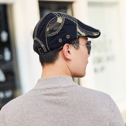 Flat Cap Camouflage Newsboy Ivy Irish Hat #12490 - Image 3