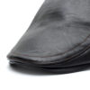 Leather Flat Cap Winter Warm Duckbill Hat #12968 - Image 4
