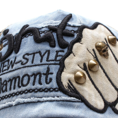 Baseball Cap Adjustable Embroidered Cotton Hat #9910 - Image 4