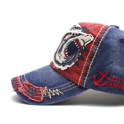 Embroidered Washed Baseball Cap #13948 - Image 3