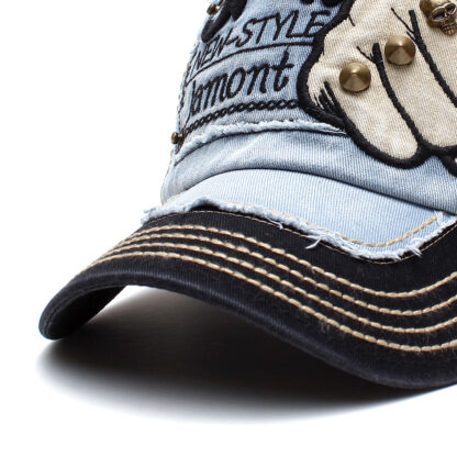 Baseball Cap Adjustable Embroidered Cotton Hat #9910 - Image 5