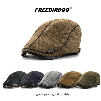 Flat Cap Newsboy Ivy Irish Cabbie Scally Hat #8300