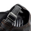 Leather Flat Cap Winter Warm Duckbill Hat #12968 - Image 6