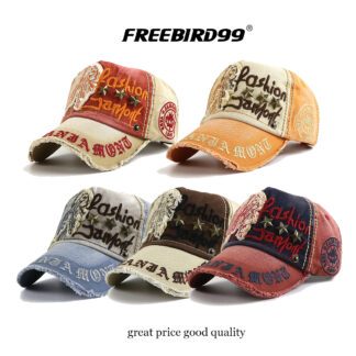 Baseball Cap Adjustable Embroidered Cotton Hat #9909