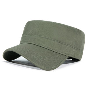 FREEBIRD99 cotton solId color cadet hat olive green