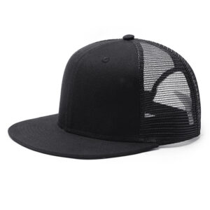 FREBIRD99 flat brim mesh snapback cap