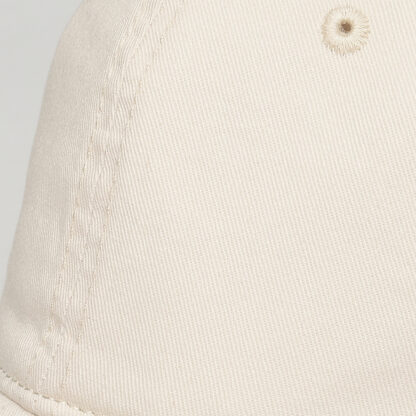 FREEBIRD99 washed dad hat unstructured solid color baseball cap light khaki detail image 02