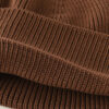 FREEBIRD99 beanie hat coffee color detail image 04