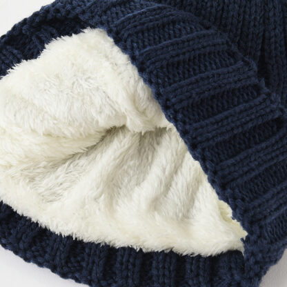 Thick Warm Winter Knitted Beanie #017 - Image 4