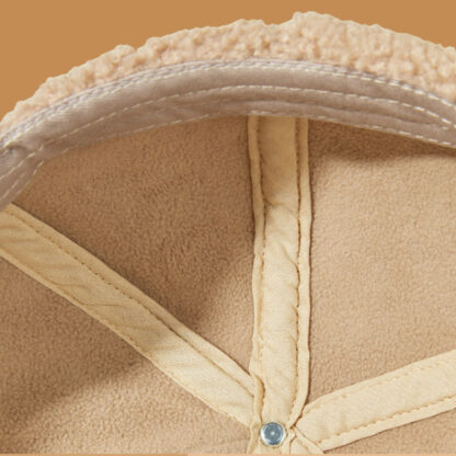 Winter Teddy Fleece Baseball Cap #2116 - Image 5
