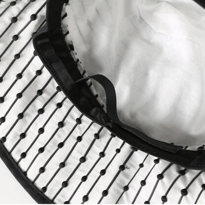 wide brim bucket sun hat detail image 02