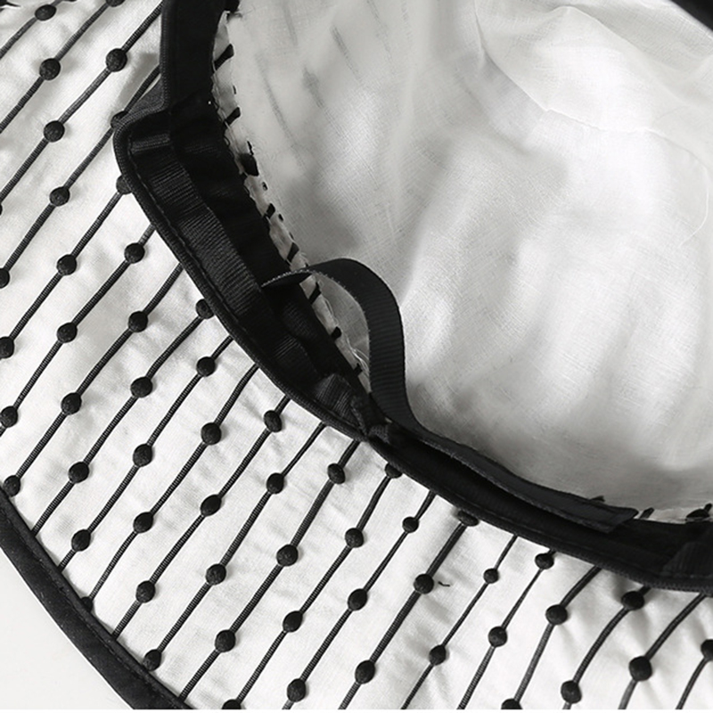 wide brim bucket sun hat detail image 07