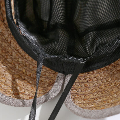 women straw sun hat detail image 02