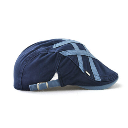 FREEBIRD99 flat cap 12894 blue side