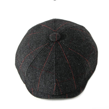FREEBIRD99 newsboy cap 0911 black image 01