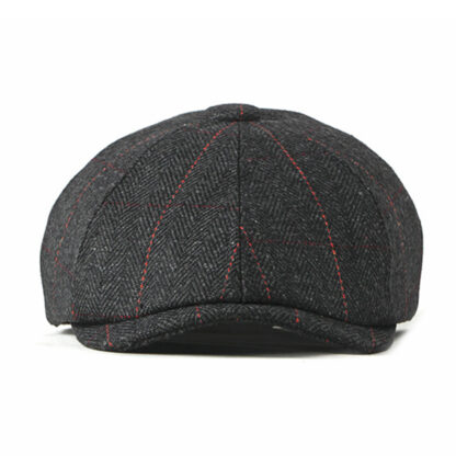 FREEBIRD99 newsboy cap 0911 black image 02