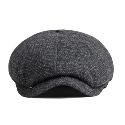 FREEBIRD99 newsboy ivy irish cap 1462 black 01