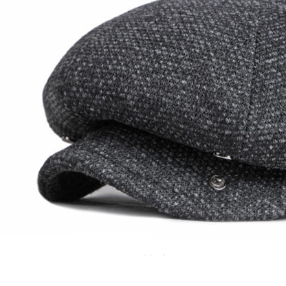 FREEBIRD99 newsboy ivy irish cap 1462 black 03
