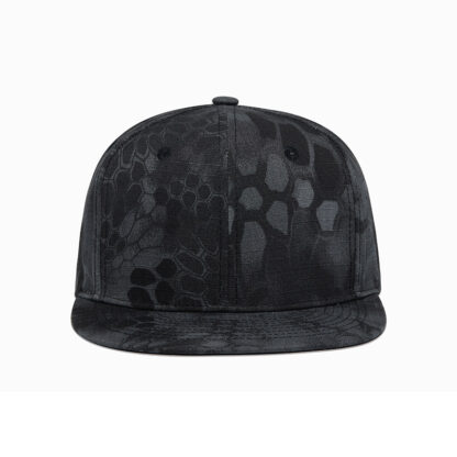 FREEBIRD99 flat billed snapback adjustable hat w75 front