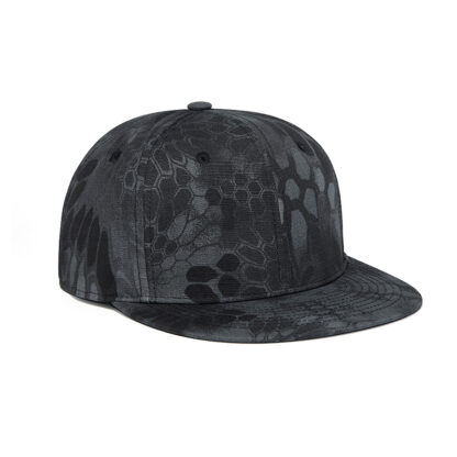 FREEBIRD99 flat billed snapback adjustable hat w75 side