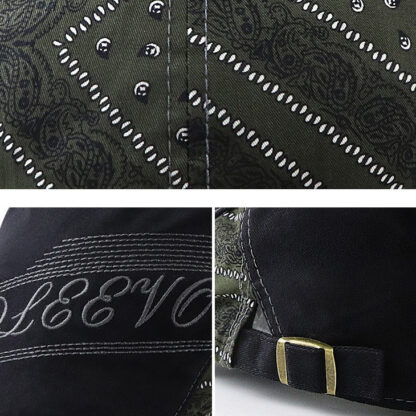 FREEBIRD99 flat hat 16234 black detail