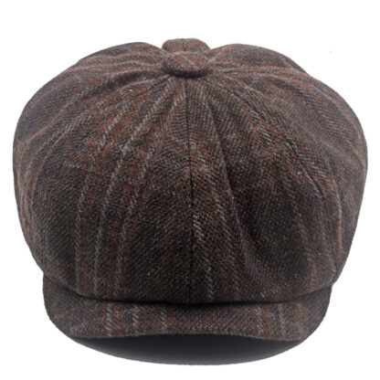 FREEBIRD99 newsboy ivy irish cap 069 brown 01