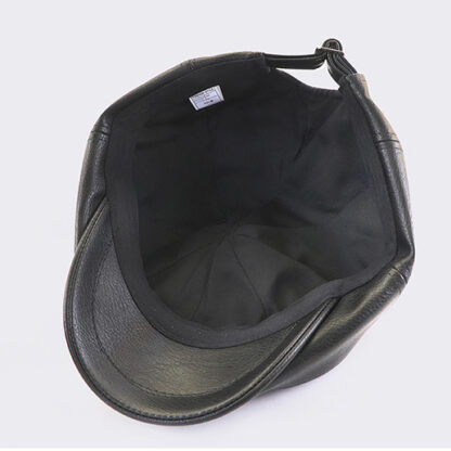 FREEBIRD99 leather newsboy hat 16914 inside
