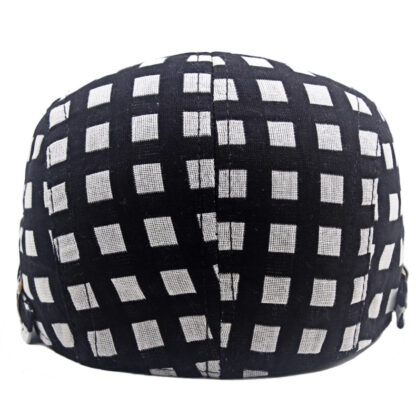 FREEBIRD99 flat hat 052 white black back
