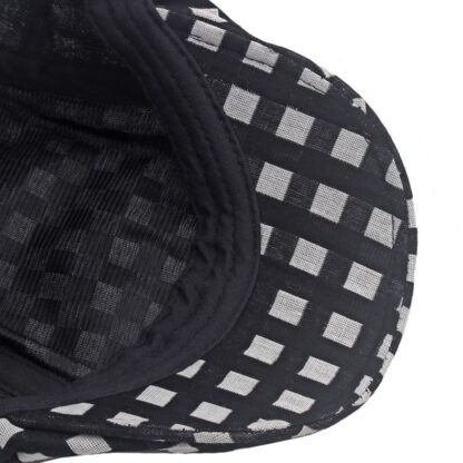 FREEBIRD99 flat hat 052 white black visor