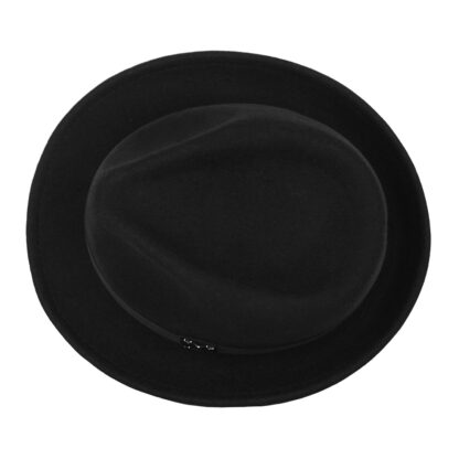 FREEBIRD99 wool fedora hat 2018234 black top