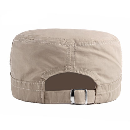 FREEBIRD99 cadet army cap 1146 loght khaki back