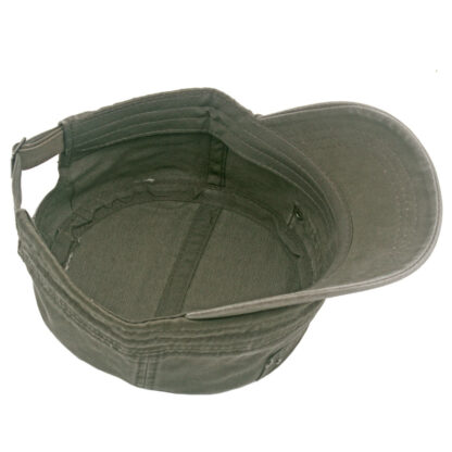 FREEBIRD99 cadet army cap dark brown inside