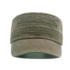 FREEBIRD99 cadet army cap 045 dark brown front