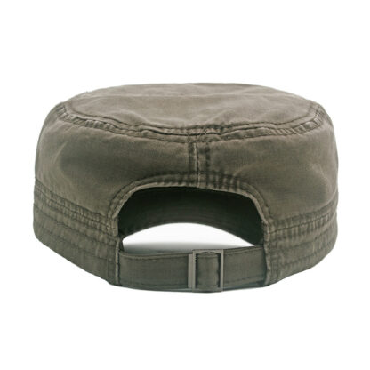 FREEBIRD99 cadet army cap 045 dark brown back